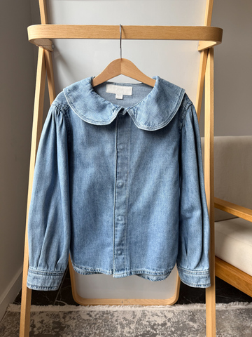 Джинсовая рубашка Zara, 128