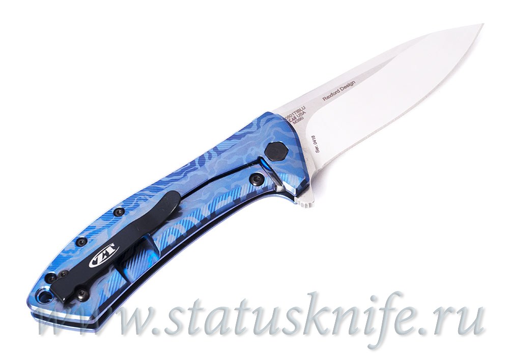Нож Zero Tolerance 0801TIBLU ZT0801TIBLU М390 Rexford