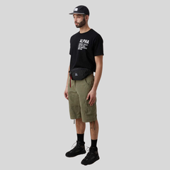 Сумка Alpha Industries Crew Waist Bag Black (Черный)