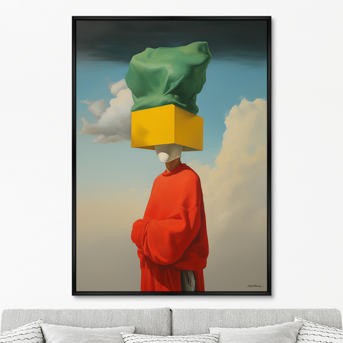 ArtNoMore - Репродукция картины на холсте Vibe collection, Homo novus, No 2, 2024г.