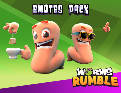 Worms Rumble - Emote Pack (для ПК, цифровой код доступа)