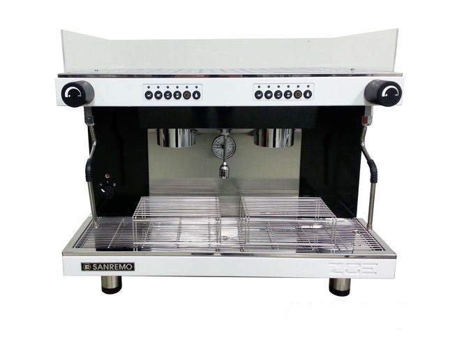 Кофемашина рожковая Sanremo Zoe Tall SAP 2гр. полуавтоматическая, черная