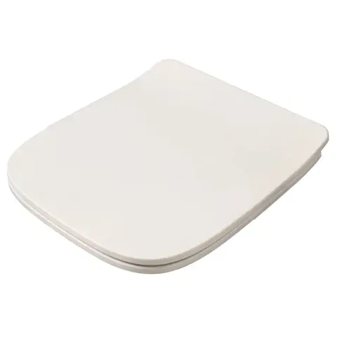 ASA002 05 71 Artceram A16 Сиденье для унитаза с микролифтом, цвет: белый матовый, петли: хром