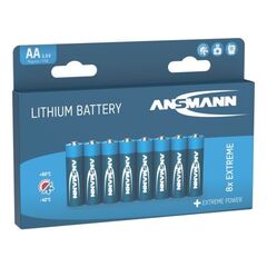 Батарейка литиевая АА/ANSMANN 1.5V/8шт