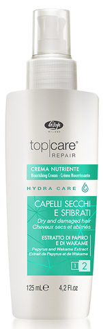 Питательный крем для волос мгновенного действия - «Top Care Repair Hydra Care Nourishing Cream»  LISAP MILANO (Италия)