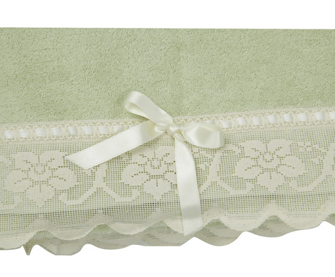 Полотенце 110х150 Old Florence Buratto зеленое