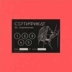 Набор из 10 сертификатов на любовные игры - 