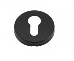 Накладки под цилиндр ET01BL INOX (черный)