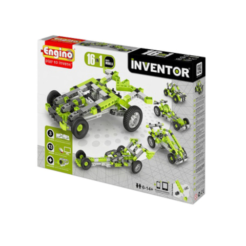 Конструктор"PICO BUILDS/INVENTOR. Автомобили", 16 моделей