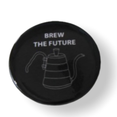 Значок Brew the future чайник