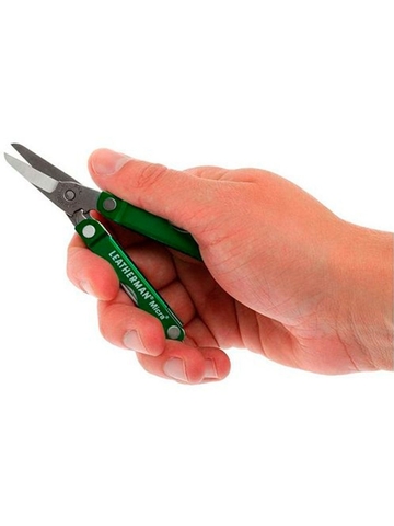 Мультитул на ключи Leatherman Micra Green, 10 функций (64350181N) | купить в интернет-магазине Multitool-Leatherman.Ru