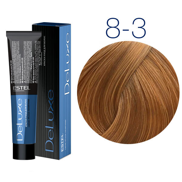 DE LUXE - краска-уход для волос, основная палитра - ESTEL PROFESSIONAL