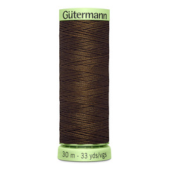 Нить Top Stitch 30/30 м для декоративной отстрочки, Gutermann, 406 шоколад