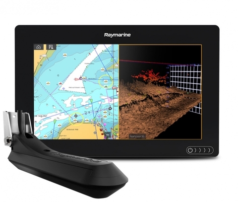 Raymarine Axiom 9 with RV100 transducer