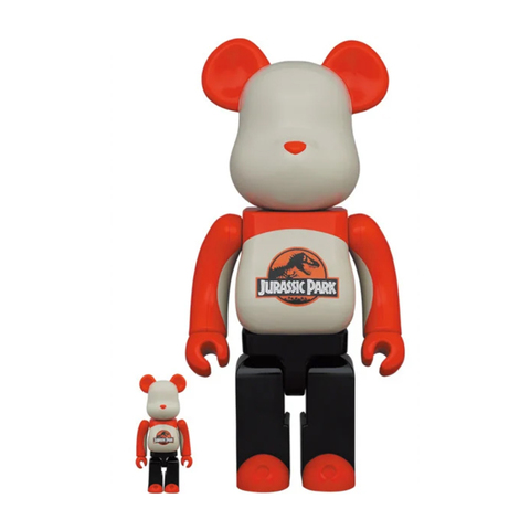 Фигурка 400% & 100% Bearbrick set -Jurassic Park