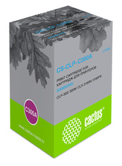 Картридж лазерный Cactus CS-CLP-C300A голубой (1000стр.) для Samsung CLP-300/300N/CLX-3160N/3160FN