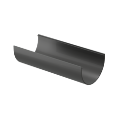 Желоб водосточный 3 м Standard, серый