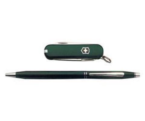 Набор нож Victorinox и ручка Cross (4.4404) (914660)