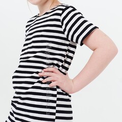 Купить детскую тельняшку - Магазин тельняшек.ру 8-800-700-93-18Футболка-тельняшка детская (черная полоса) в Магазине тельняшек