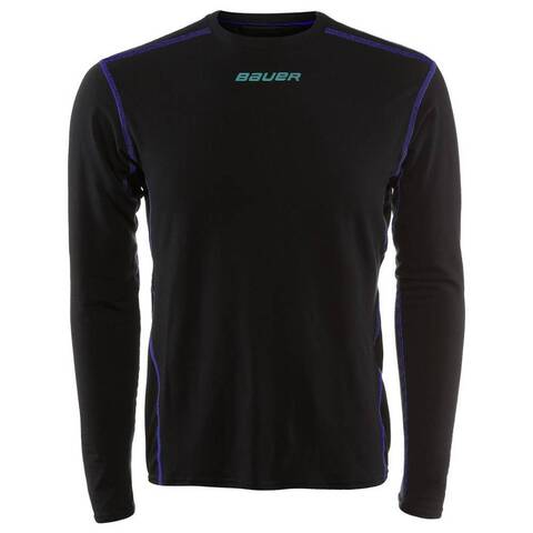 Верх с длин.рукавом BAUER S17 BASICS BL LS TOP YTH M