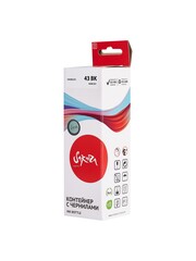 Струйный картридж Sakura 4698C001 (43 BK) для Canon PIXMA G540, G640, водорастворимый тип чернил, черный, 60 мл., 3800 к.