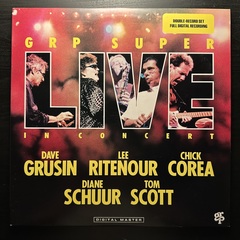 Dave Grusin, Lee Ritenour, Chick Corea, Diane Schuur, Tom Scott - GRP Super Live 2LP (США 1988г.)