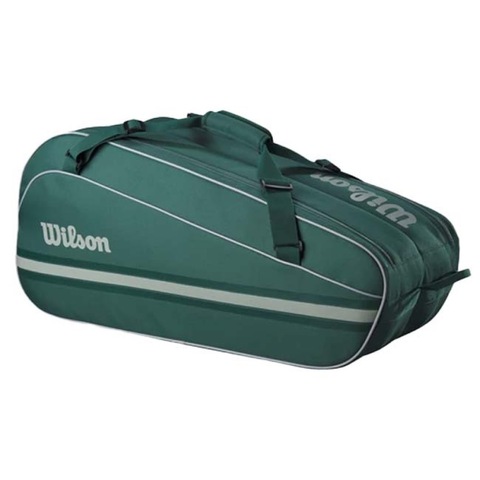 Теннисная сумка Wilson Team Racket Bag 2025 Green (6 ракеток)