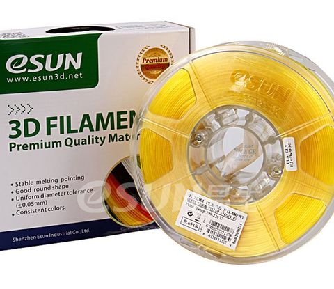 Катушка PLA-Пластика ESUN 1.75 Мм 1кг., Желтая (PLA175Y1)