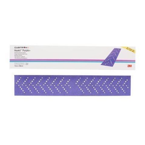 3М Полоски Hookit Cubitron II™ Purple+ 70x396мм, Р180 51414