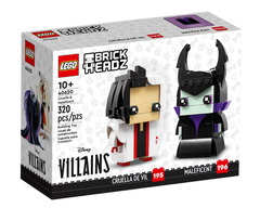 LEGO BrickHeadz. Disney Villains: Cruella De Vil and Maleficent (40620)