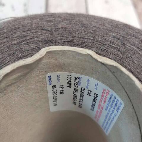 Меринос ZEGNA BARUFFA 2/48 CASHWOOL серо-коричневый