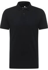 Поло мужское Eterna Slim Fit 2225-G16P-39 чёрное, короткий рукав
