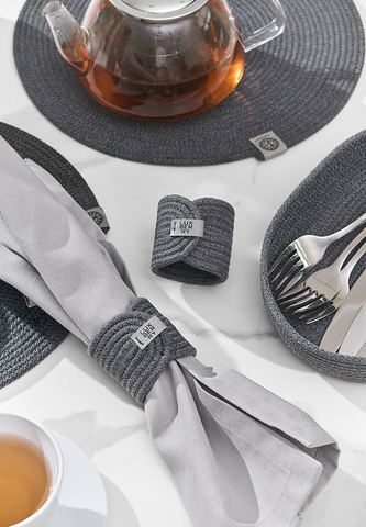 Сервировочное кольцо Luxberry Table Line графитовое