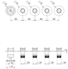 Remer CH98D4PWBRP Смеситель для душа Remer Chrono CH98D4PWBRP, медь брашированная