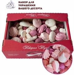 Набор безе для украшения тортов Быстрый десерт 350 гр