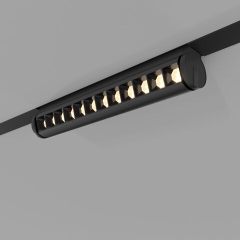 Магнитный трековый светильник Elektrostandard Slim Magnetic Alter 85049/01 12W 4200K черный