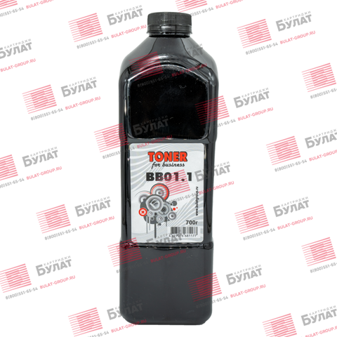 Тонер БУЛАТ Brother BB01.1 (Чёрный, банка 700 г)