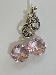Физалис (серебряные серьги)