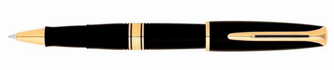 Ручка-роллер Waterman Charleston Ebony Black GT (S0701000)
