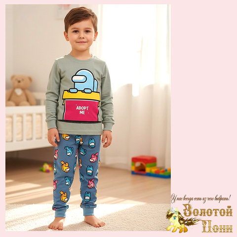 Пижама хлопок м (1-4) 251204-W2020