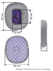 Амбушюры для наушников Logitech Astro A10