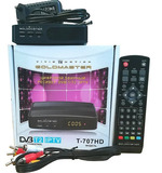 ТВ ресивер T-707HD GOLDMASTER, тюнер цифровой GOLD MASTER HD TV, эфирная цифровая приставка для телевизора (DVB-T2/DVB-C/IPTV)