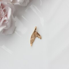 Подвеска Хвост кита 22*11 мм, позолота, П256