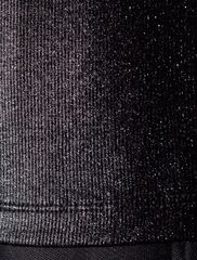 Топ в рубчик с широкими лямками с матовым покрытием металлик из хлопка с эластаном  D43.229 (129369)