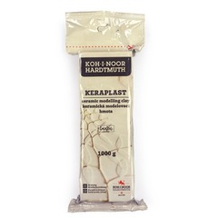 Масса для моделирования самозатвердевающая КЕРАПЛАСТ белая, 1кг