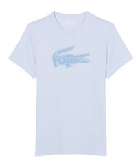 Теннисная футболка Lacoste Ultra Dry 3D Print Crocodile - light blue