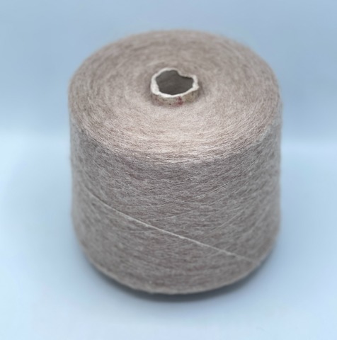 Filati Naturali (пр.Италия),art-Martora, 1150м/100гр, 75% Кашемир 22% Шелк 3% Эластан, цвет-Серо-бежевый(355), арт-38042