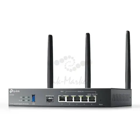 Маршрутизатор TP-Link Omada ER706W VPN ‑ с гигабитными портами и поддержкой Wi‑Fi AX3000