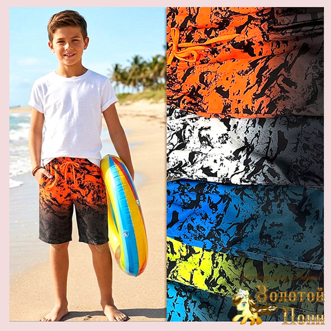 Шорты пляжные м (7-11) 260324-VT891