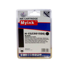 Картридж MyInk 15 C6615DE для HP DJ 810C/840С/940 Black